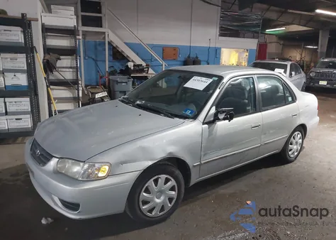 2002 Toyota Corolla Le z USA, uszkodzony, nr VIN 1NXBR12E12Z574448